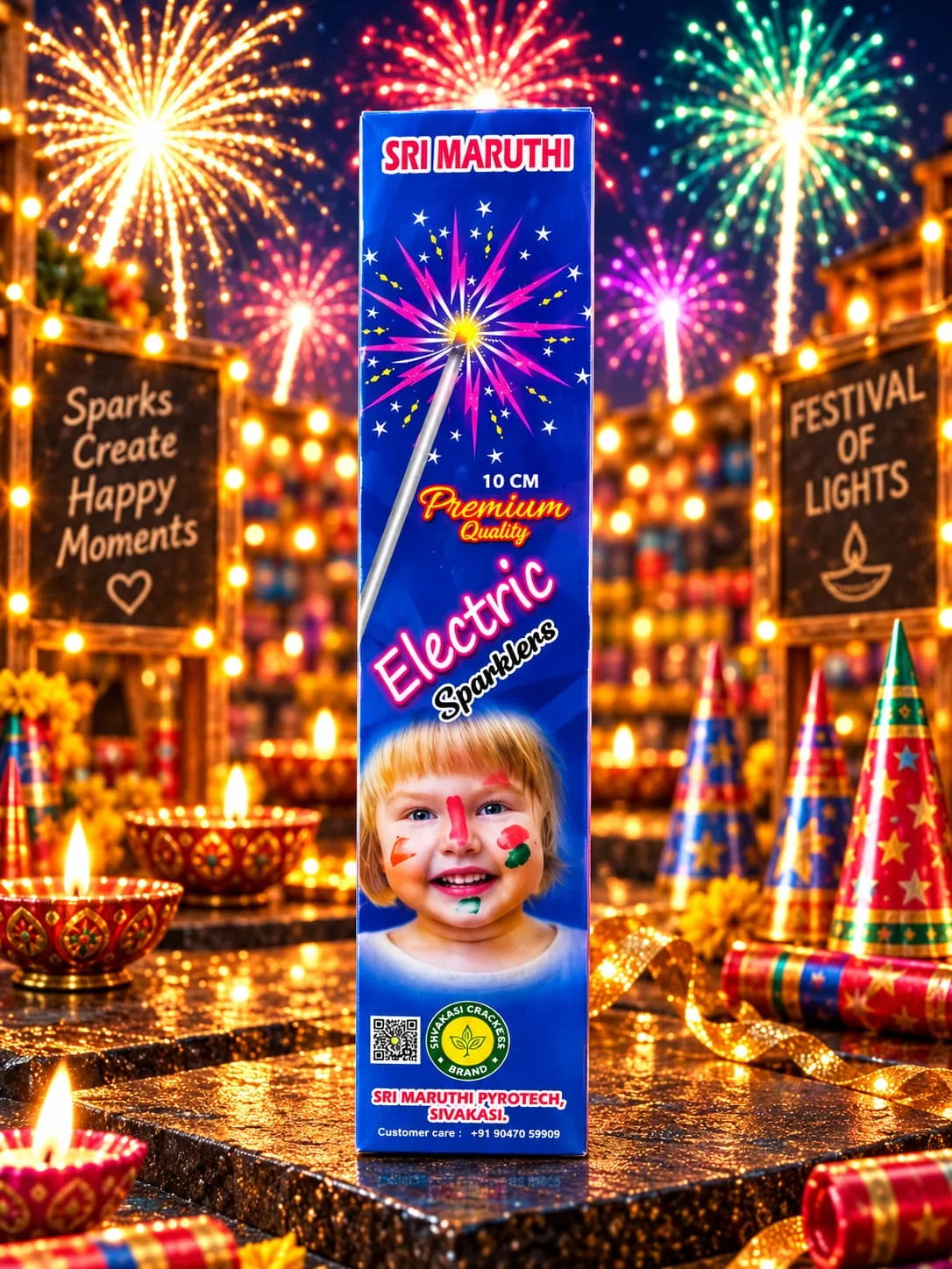 10CM Electric Sparklers - AS Pyro Park