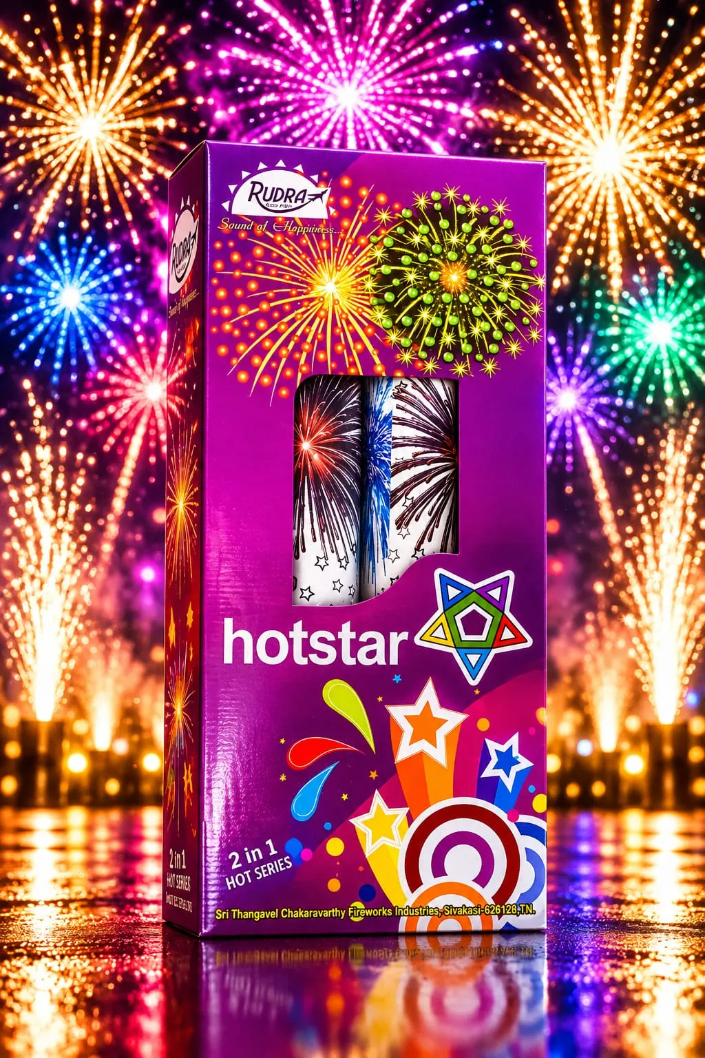 5 Inch Fancy(2Pcs) - Fancy Novelties | AS Pyro Park Sivakasi
