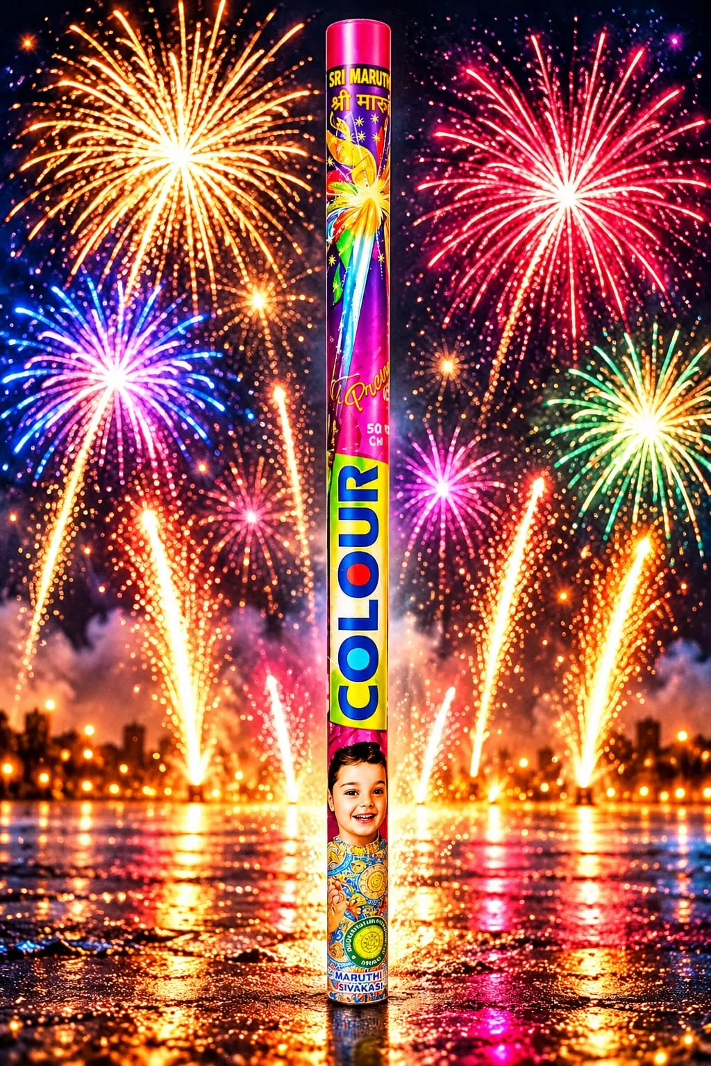 50 CM Colour - Sparklers | AS Pyro Park Sivakasi