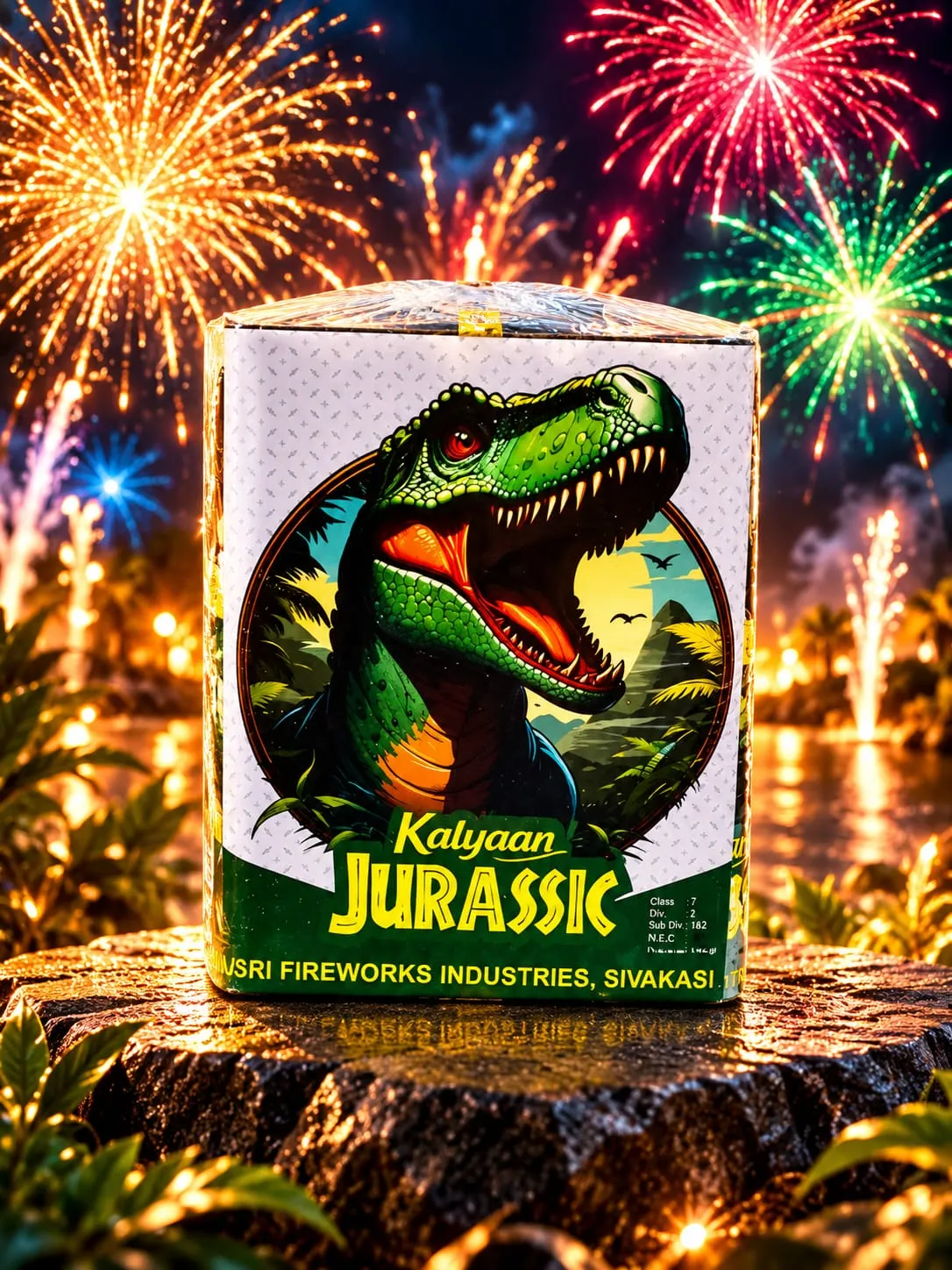 6'' Jurassic - one sound crackers | AS Pyro Park Sivakasi