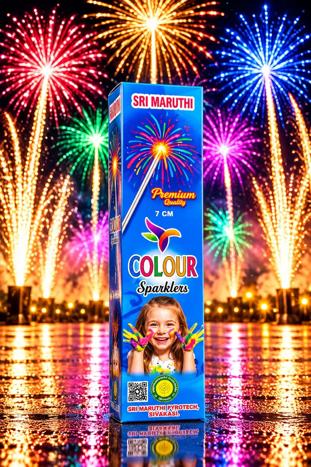 7CM Colour Sparklers - AS Pyro Park