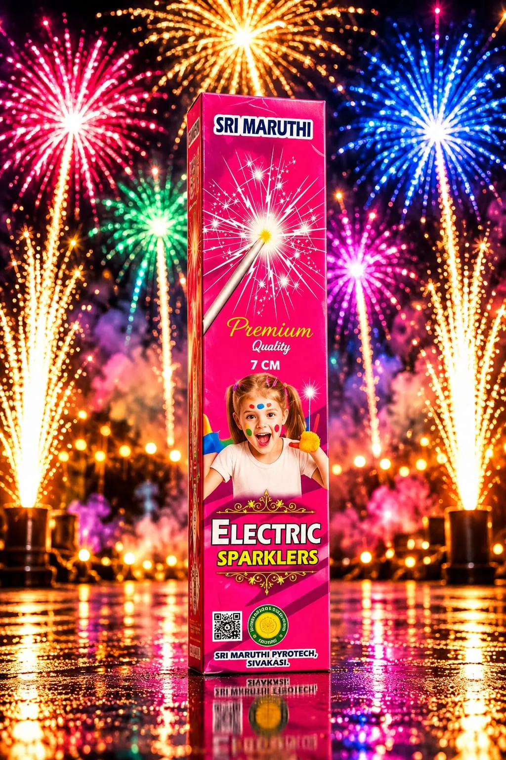 7CM Electric Sparklers - AS Pyro Park