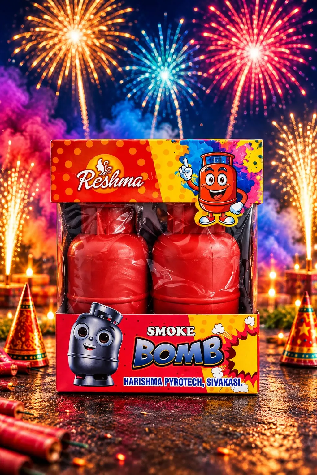 Cylinder Bomb - Kids Special  | AS Pyro Park Sivakasi