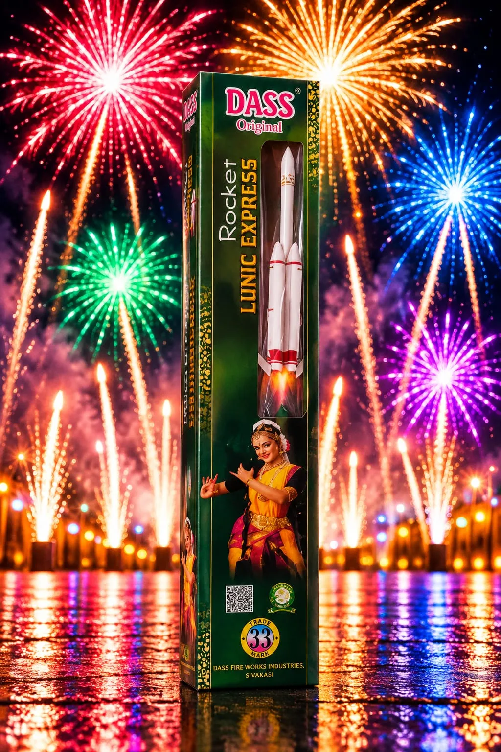 Lunic Express rocket - Rockets | AS Pyro Park Sivakasi