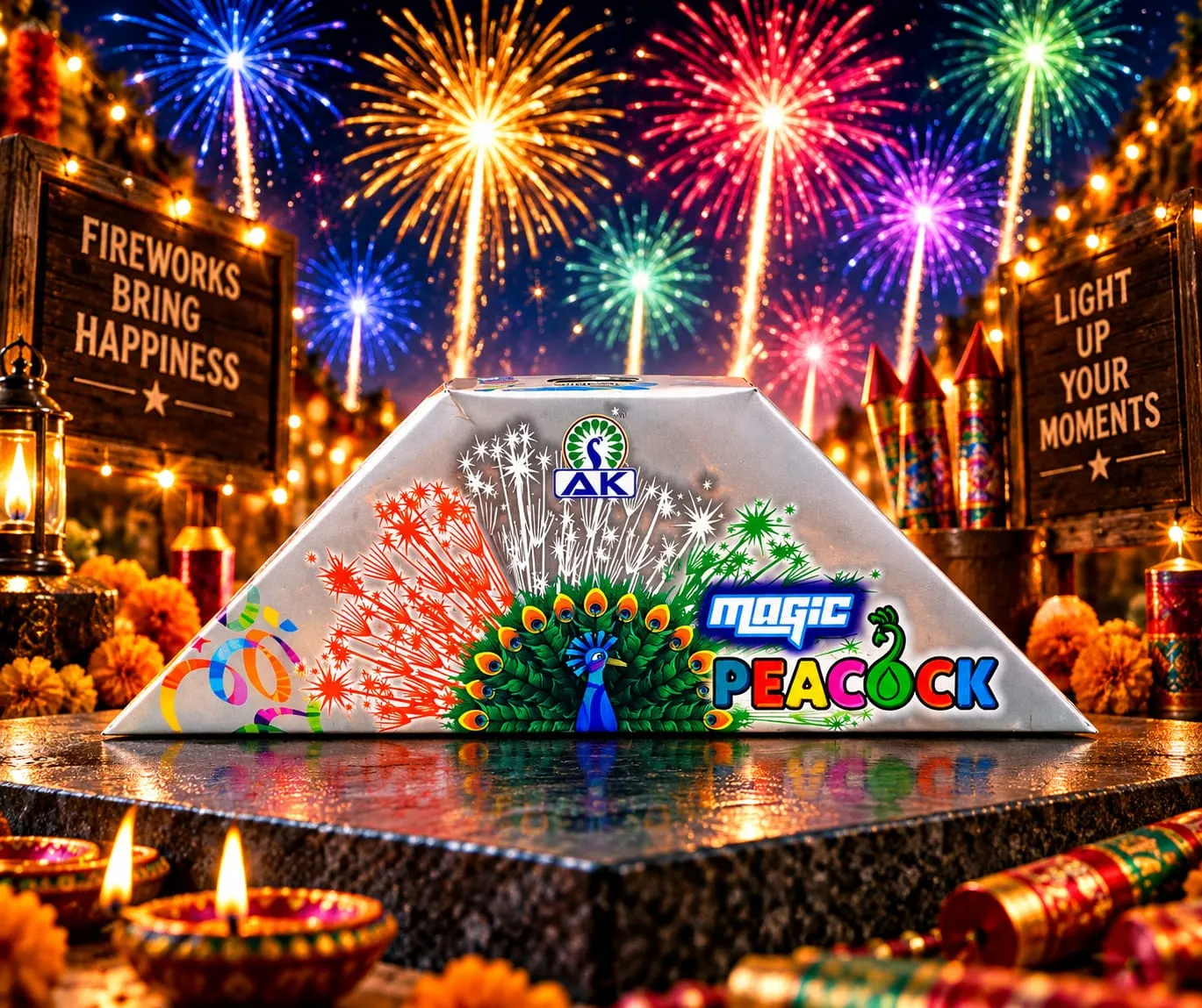 Magic Peacock - Kids Special  | AS Pyro Park Sivakasi