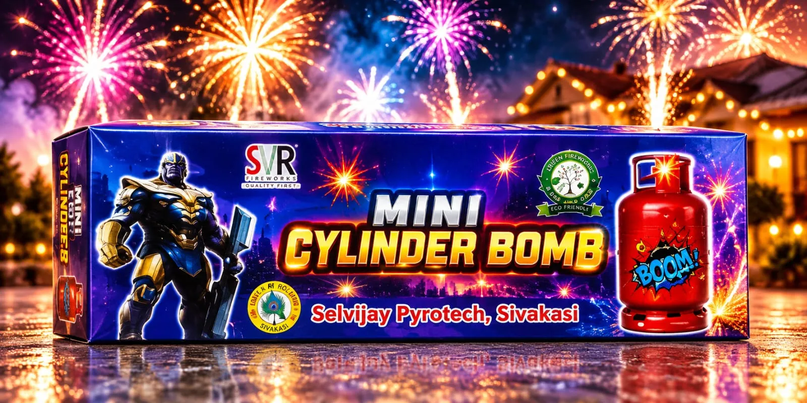 Mini Cylinder Bomb - AS Pyro Park
